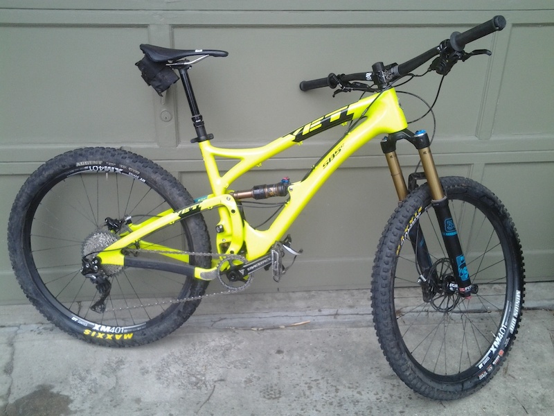 2022 Yeti  SB5  Lime Medium XT Fox 34 Reverb For Sale