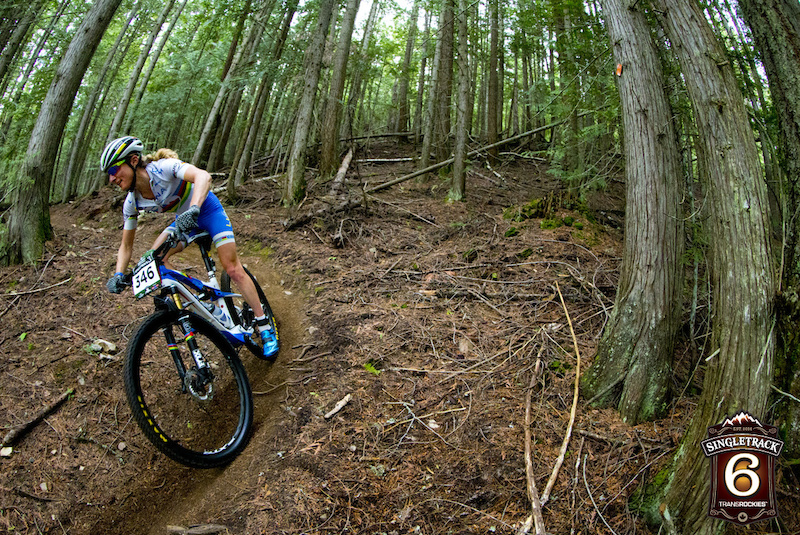 rider: Catharine Pendrel wins Stage 1/location: Salmon Arm, B.C., Canada