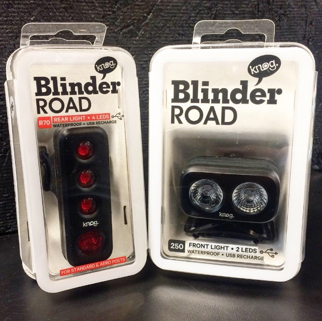 2016 Knog Blinder Road Headlight and Taillight