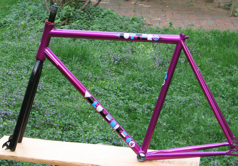 2013 Volume Cutter V5, 56cm Frame & Fu Manchu Fork For Sale
