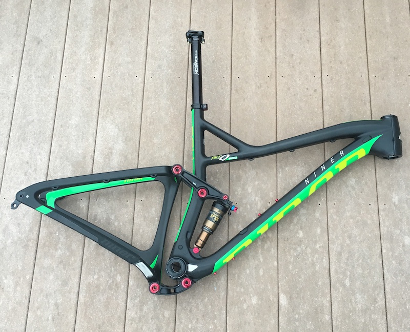 2016 Niner RKT 9 RDO Frame Medium with Extras New For Sale