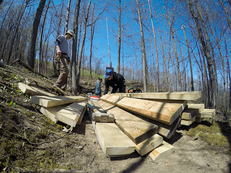 blue mountain dirt bike trails