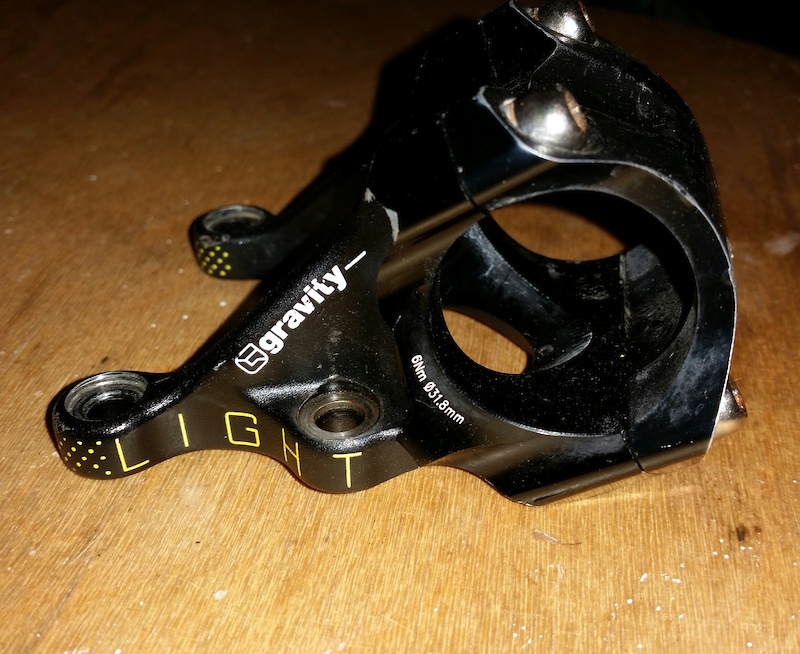 Gravity Light Direct Mount Stem 31.8mm For Sale