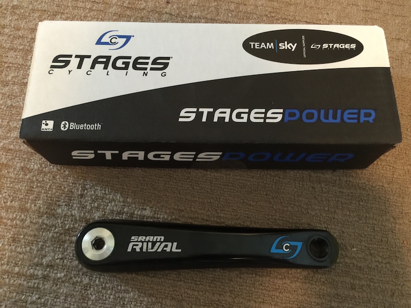 2015 Stages SRAM Rival Power Meter Crank For Sale