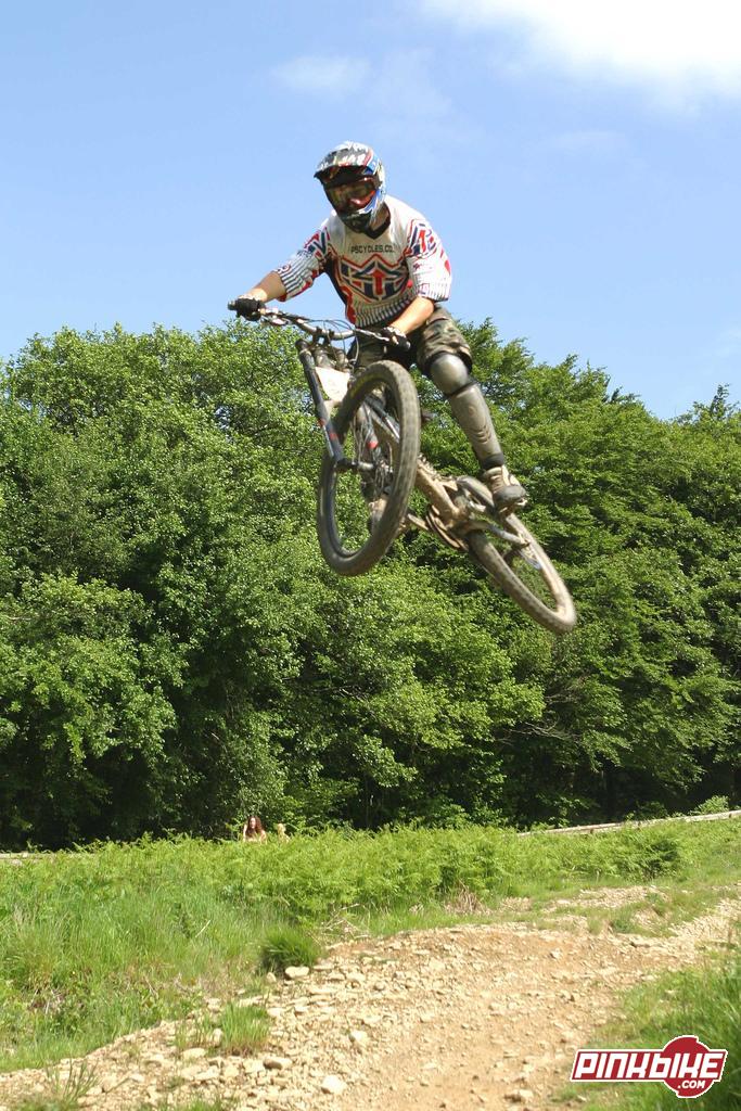 Double at Cwmcarn dh!
