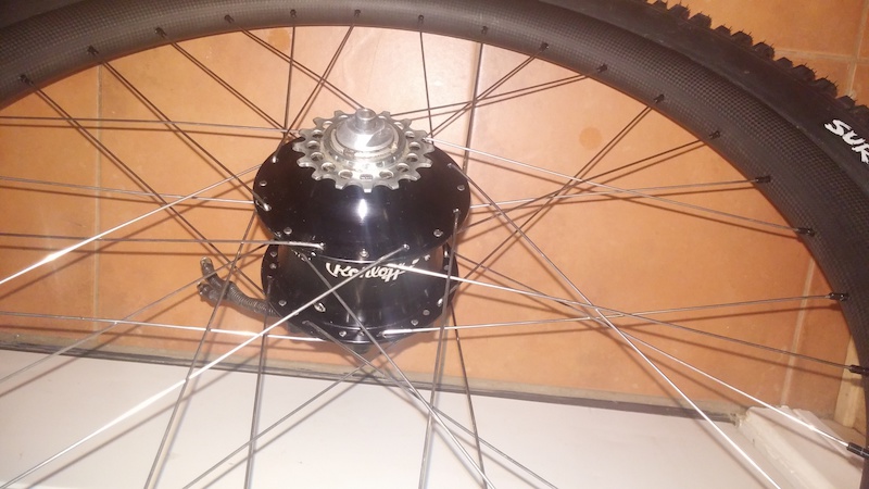 2016 Rohloff Hub Carbon Rear MTB Wheel