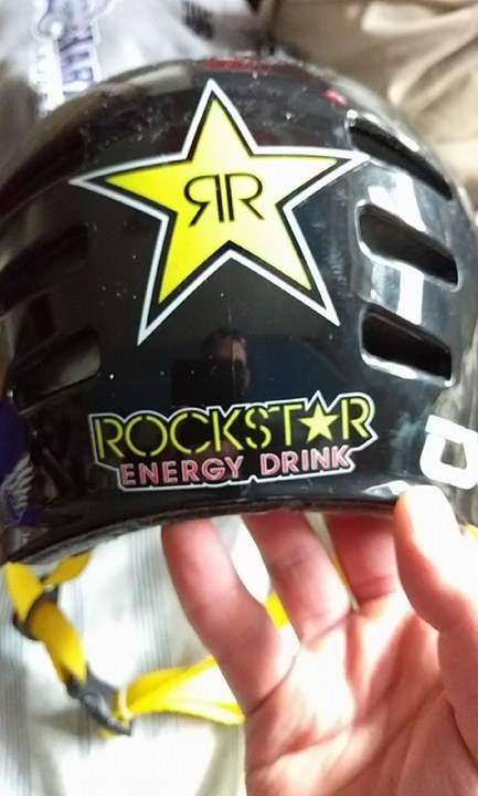 2012 TSG Rock Star Energy Replica Helmet