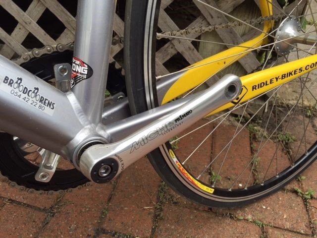 2009 Ridley Oval +2 sets of wheels +2 bars +rollers +gears