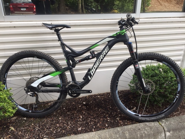 2015 Lapierre Zesty TR 529 EI carbon XT/XTR For Sale