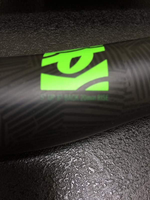 2016 Raceface SIXC carbon bars, one ride old