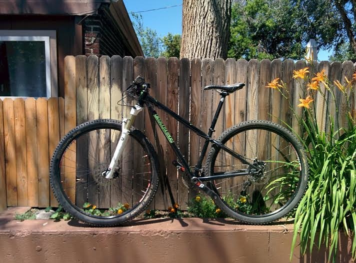 Raven Steel Hardtail 29er size XS
The wizards at Raven Cycle Werks created a 29er hardtail in size XS that is perfect for the petite rider 5'3" to 4'10"
Light and fast with gobs of rollover, great race bike!
Features XO drivetrain and Reba RLT Ti with remote.