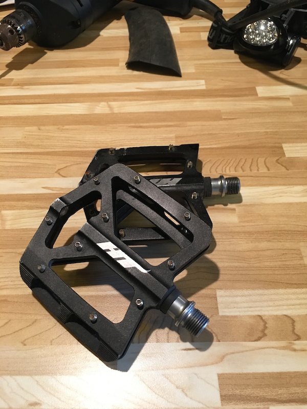 2015 HT wide flat pedals