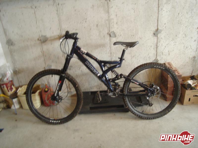 my bike in my garage