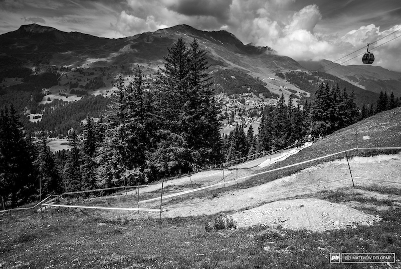 Gone is the off-camber rocks and open piste. In it's place are smooth berms. Bike park for days.