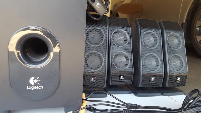2015 Logitech X-540 5.1 Surround Sound