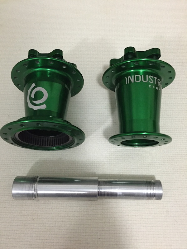2016 Industry Nine I9 Classic Hub Shells Green 32 hole For Sale