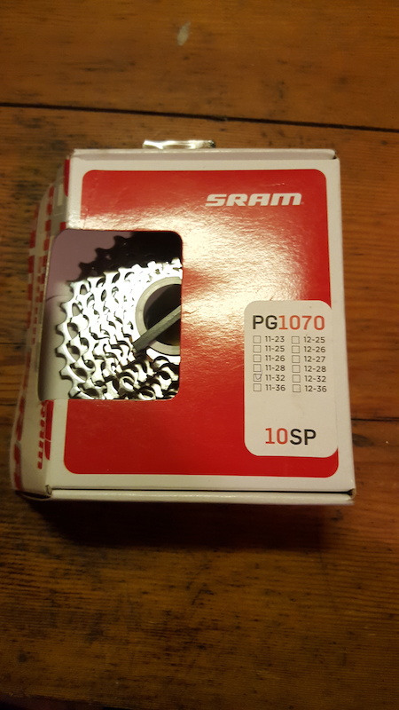 0 SRAM 10spd Cassette 11-32 (NEW) PG1070