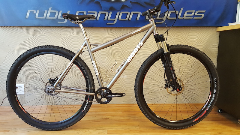 Moots Mooto X YBB Single Speed 29er Titanium For Sale