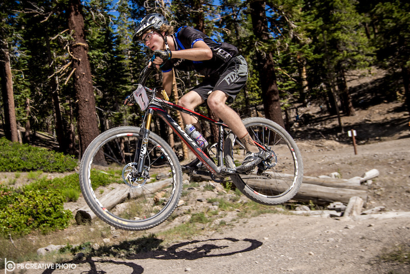 There was no stopping Boulder Colorado s Rainer Barth in the Men s Cat 2 3 15-18 division.