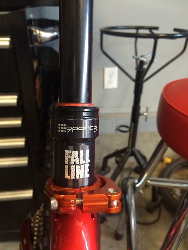 2016 9point8 fall line dropper post 125mm !