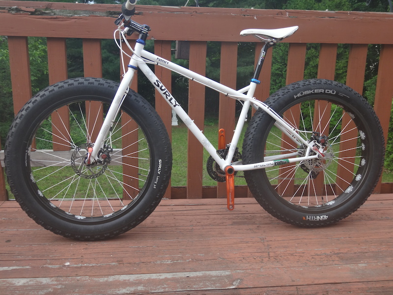 【希少】SURLY pugsley ホワイト Surly Pugsley White Lg USED - Stedman's Bike Shop