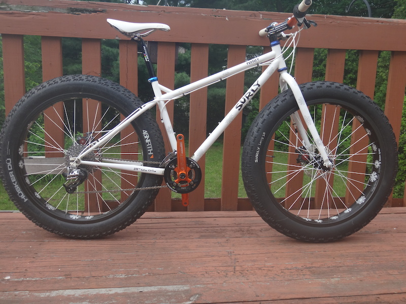 2010 White Surly Pugsley Small Frame For Sale