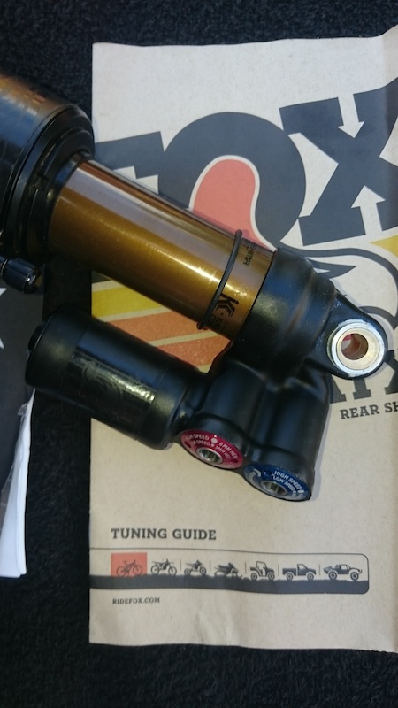 2016 Fox Float x2 (215x63) with offset bushings