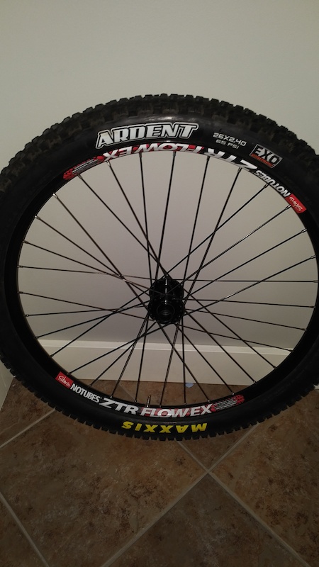 2014 Stans ZTR Wheels/Maxxis Ardent Tires
