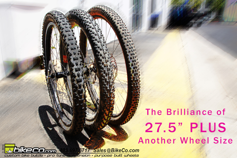 Displacement Prøv det hulkende The Brilliance of 27.5 PLUS Another Wheel Size - Pinkbike