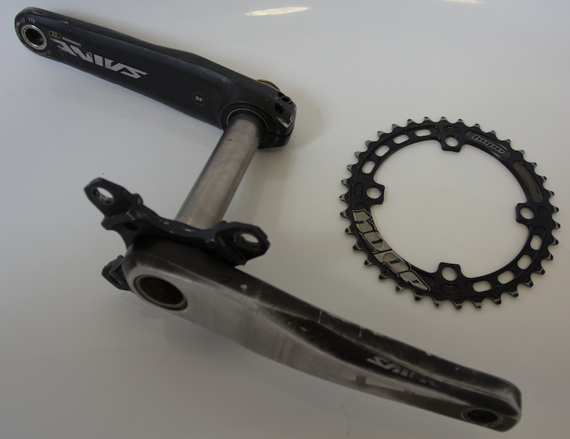 Shimano Saint Cranks 83mm and 36t Hope Chain Ring