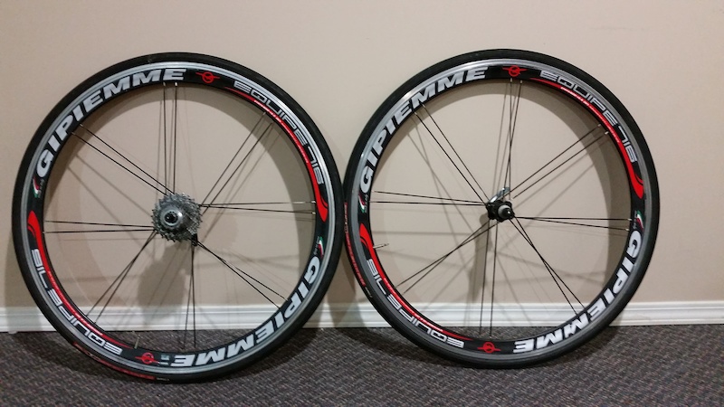 2010 Gipiemme 716 Equipe Aero Wheels 40mm Clincher For Sale