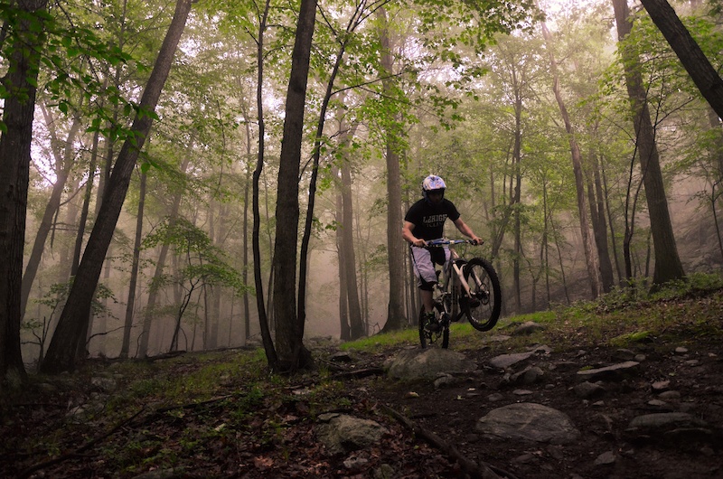 Orange trail Mountain Biking Trail Rhinebeck, New York