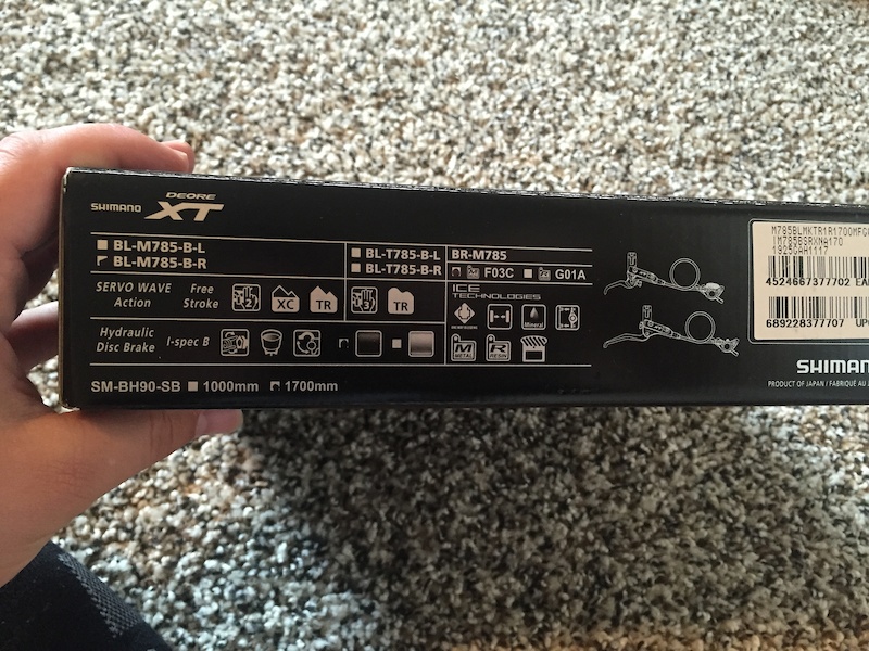 2015 Shimano XT with ice tech pads brand new in box!
