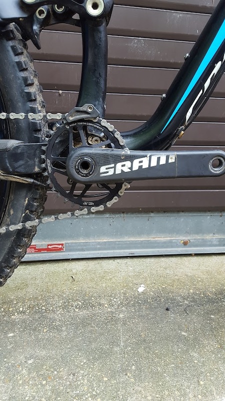 Sram Carbon Crank with elliptical 32t chainring