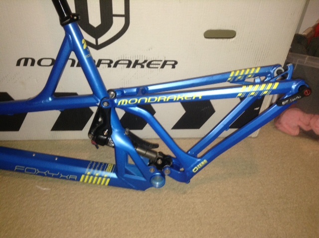 2015 Mondraker Foxy XR with brand new 16 rear end