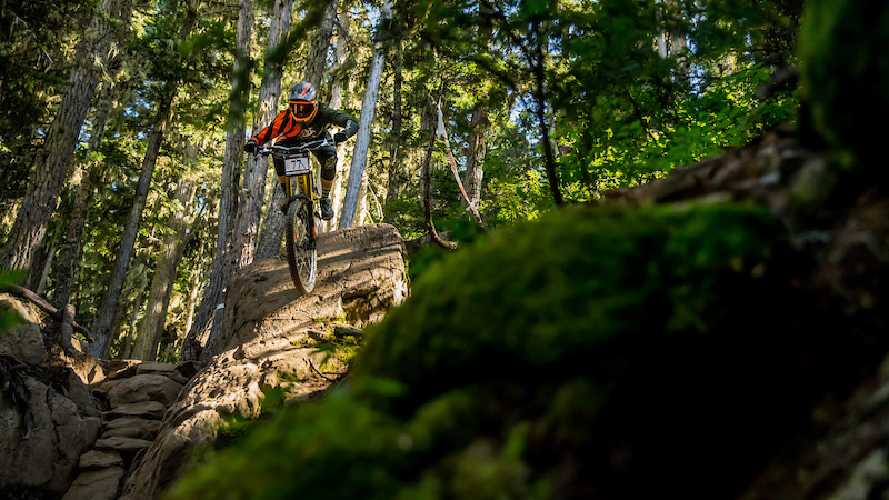 Louis Hamilton Garbonzo DH Crankworx Whistler 2016. Photo Sean StDenis