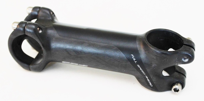 Potence FSA OS150 Carbone 110mm - Pour Vélo Route, Diamètre 31.8mm, Fourche 1-1/8", 4 Vis