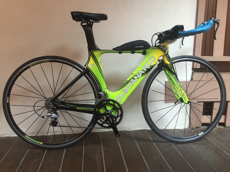 2010 Quintana Roo Cd0.1 Ultegra triathlon bike, size small For Sale