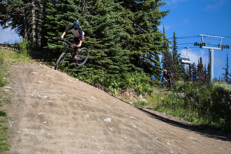 sun peaks bike park map