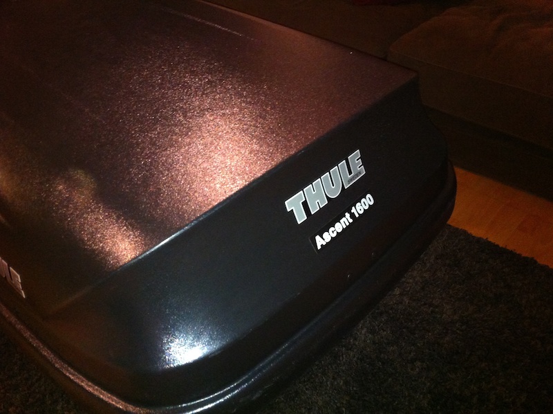 2008 Thule Ascent 1600 604 roof box For Sale