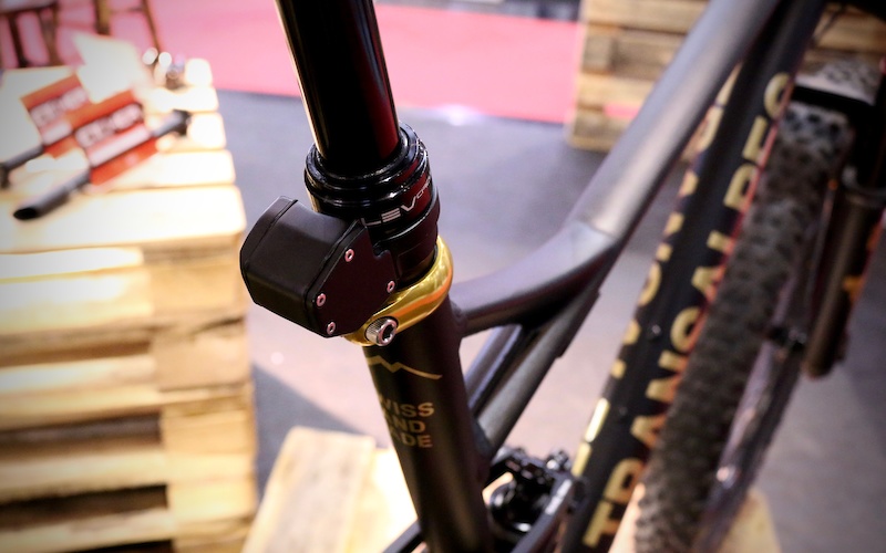 KS' Wireless Electronic Dropper Post Eurobike 2016 Pinkbike