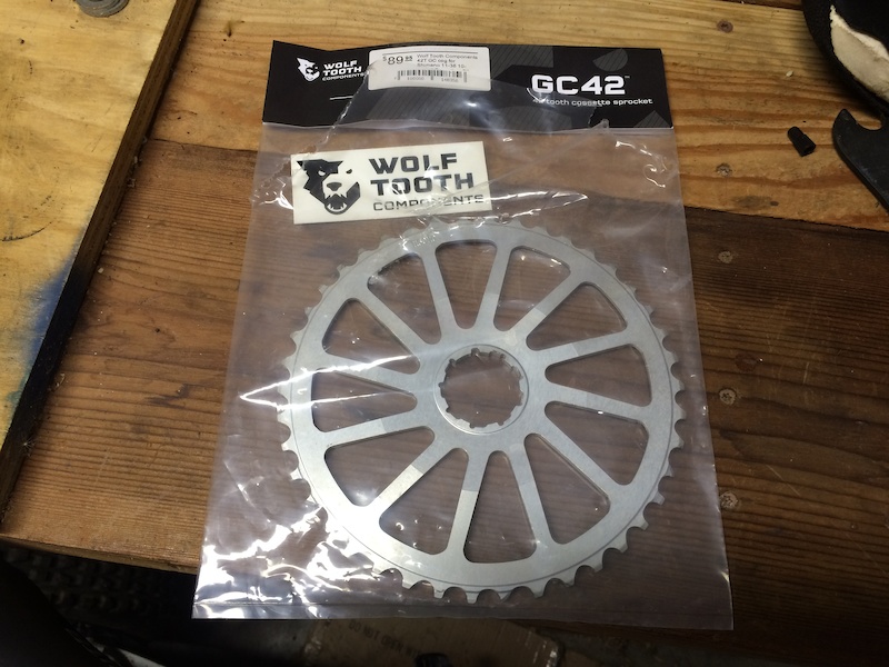 2015 Wolf Tooth 42-tooth cassette sprocket