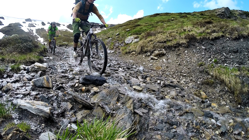 The real mountain biking - without path or road
