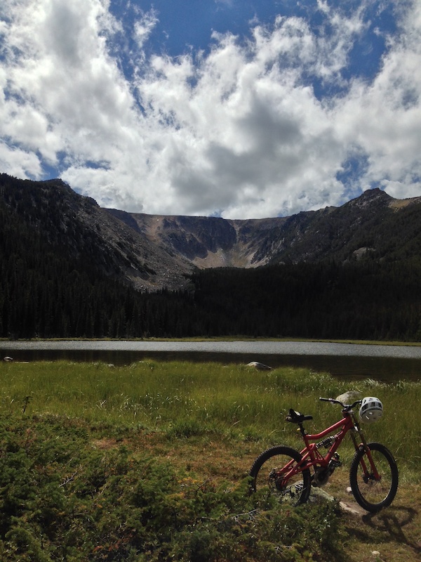 Basin Lakes Mountain Biking Trail Red Lodge, Montana