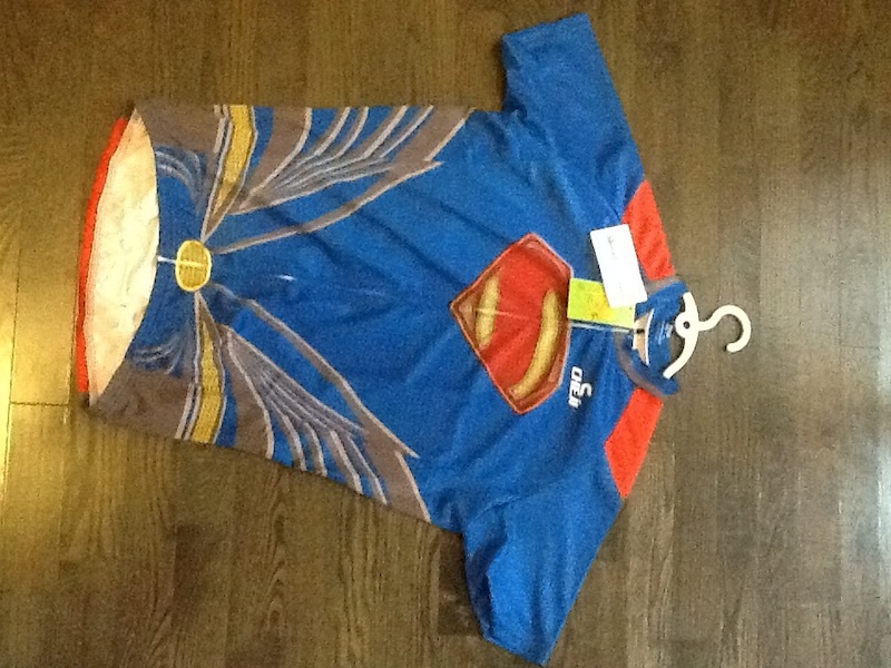 superman cycling jersey