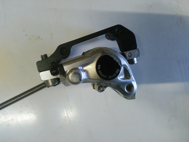0 Shimano XT M785 brakes F&amp;R with rotors