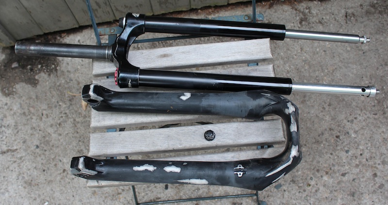 2007 -2026- BROKEN Marzocchi 55R Fork AS IS Parts