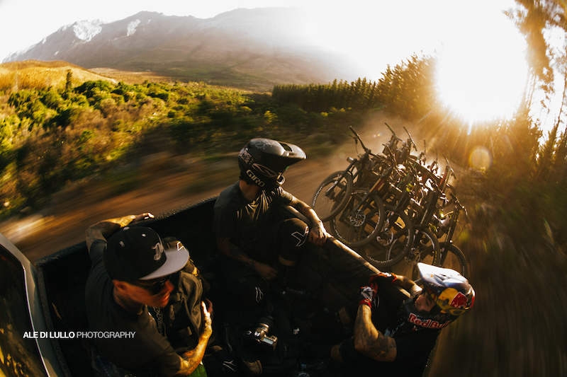 Just the end of a perfect day shredding with the yt team on assignment near cape Town