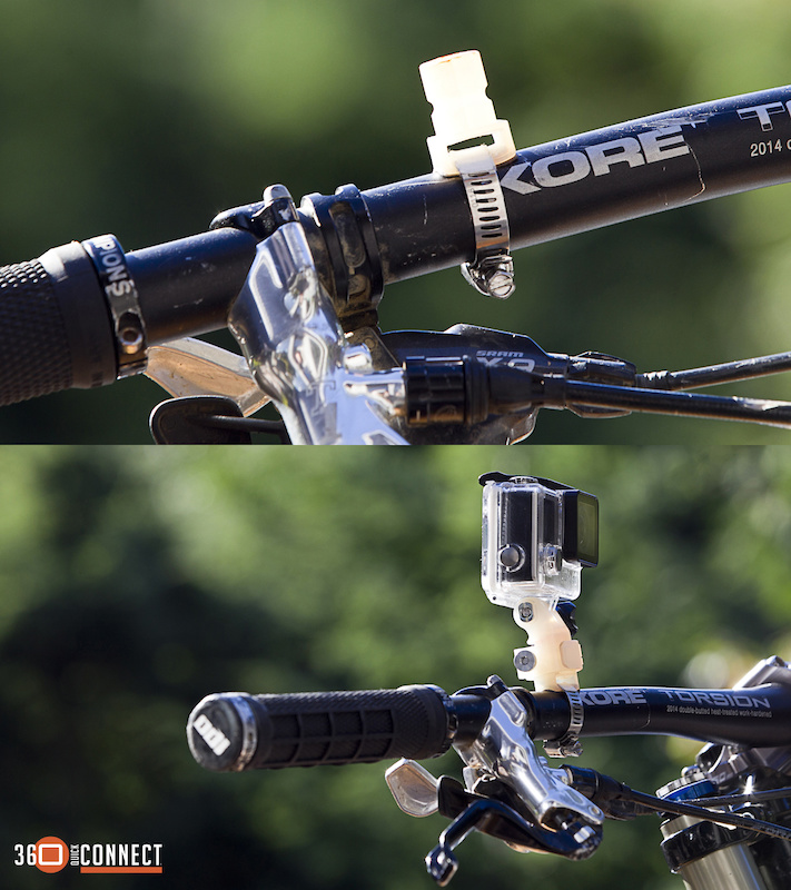 This revolutionary GoPro Mounting System lets you put your GoPro on any angle between 1º and 360º and change angles on the fly. Flip the lever that locks the camera on the mounting post and swap mounts in seconds. Put 360 Quick Connect Cleat or Tined Connectors on your GoPro or 3rd party mounts and bring a whole new look to your GoPro footage and photos with the complete compositional freedom 360 Quick Connect enables. We need your support on Kickstarter to bring this product to life.  http://kck.st/2ddOJZE