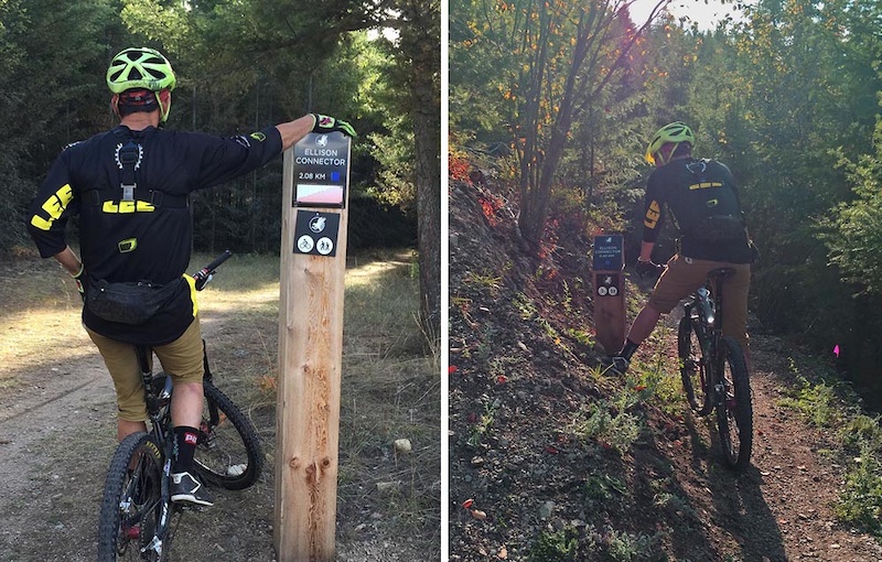 Vernon Fall Mountain Biking Part One Silverstar Bike Park and